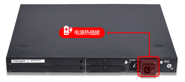 电源冗余，保障业务安全稳定